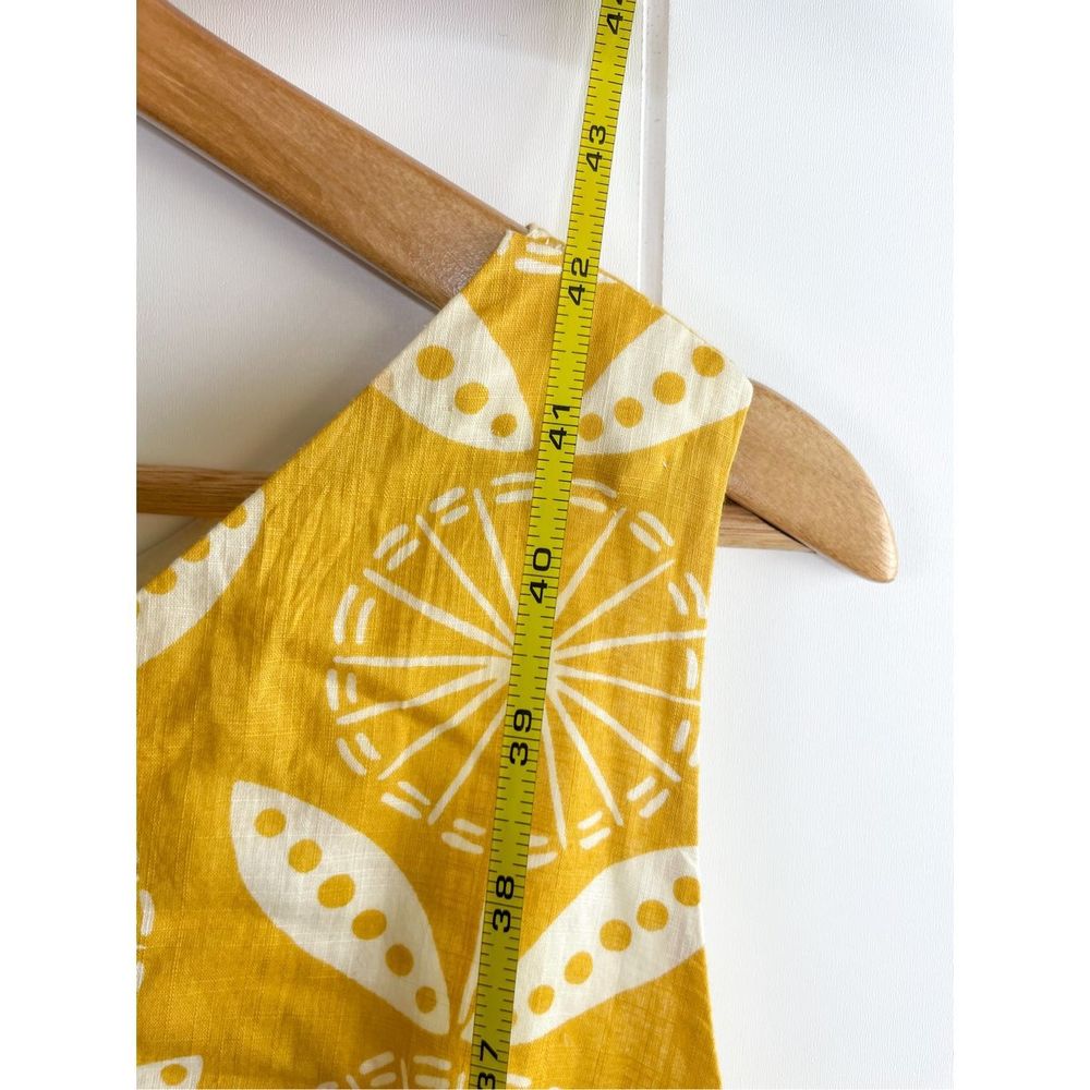 Boden Nancy Vintage Inspired Cotton Dress Sunny Flowers Size 16 L - Picture 7 of 9